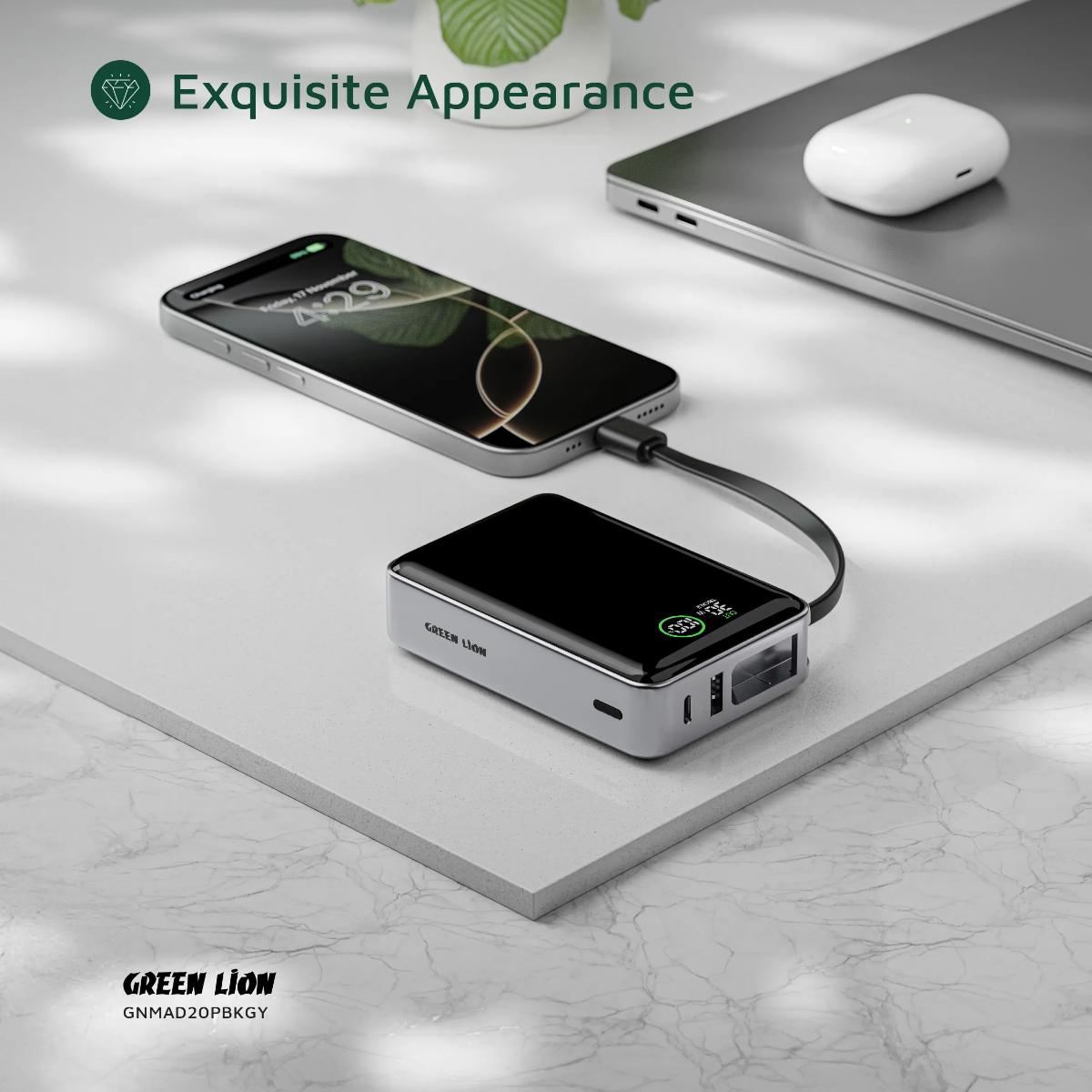 Green Lion Madrid 20000mAh 35W PD Power Bank