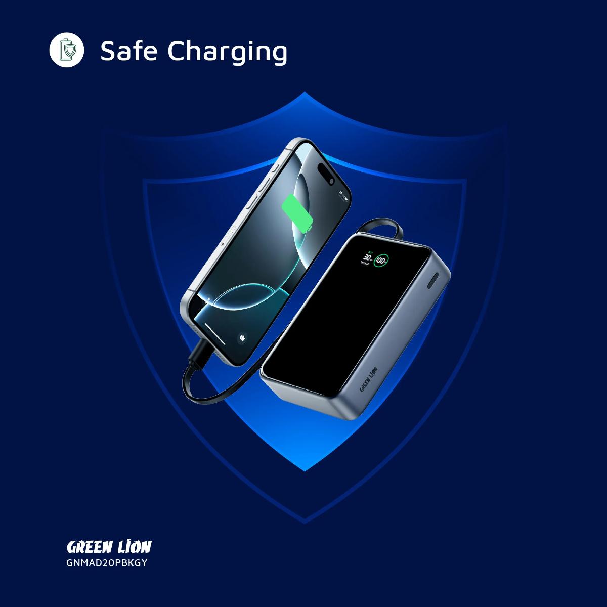 Green Lion Madrid 20000mAh 35W PD Power Bank
