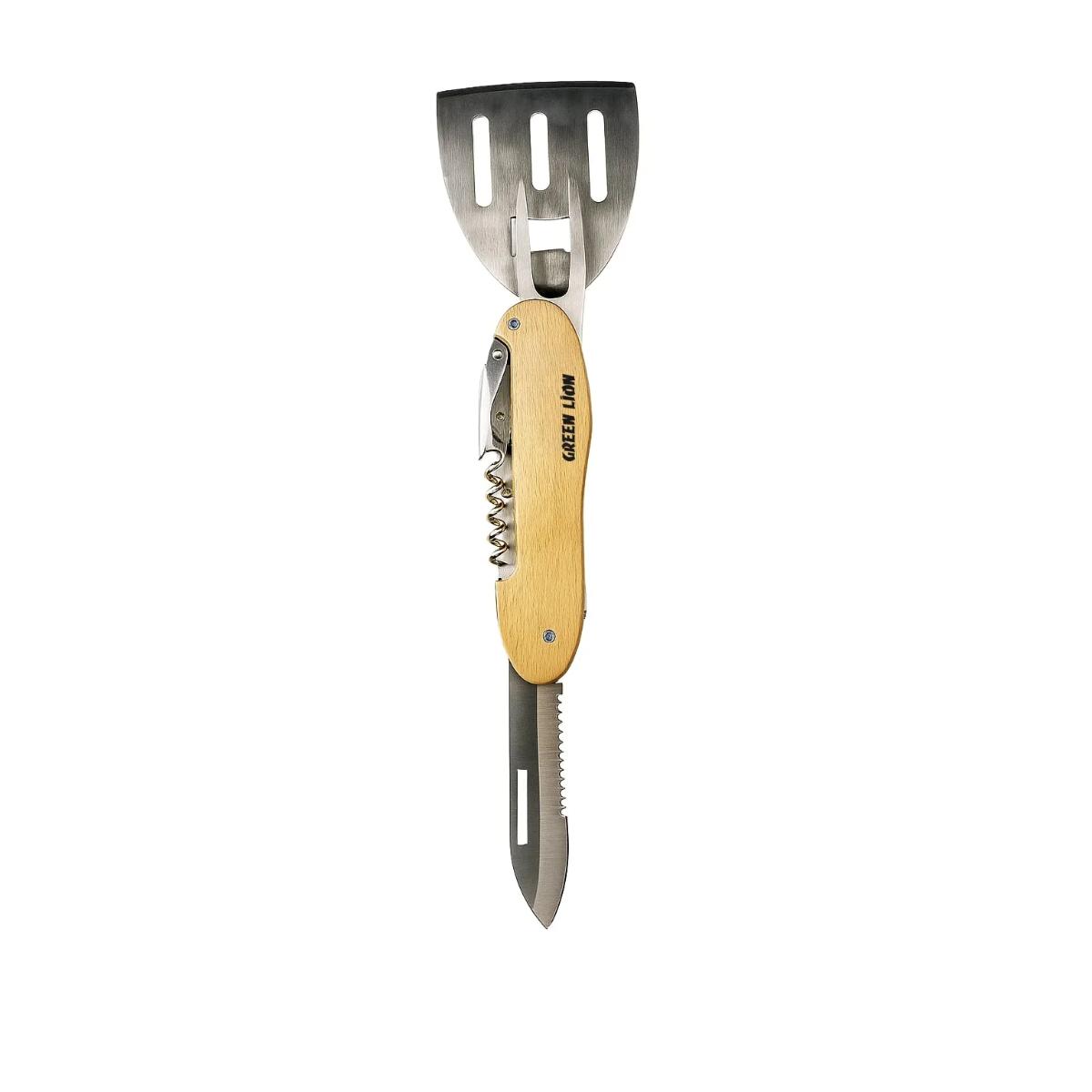Green Lion Multifunction 5 in 1 BBQ Tool Set