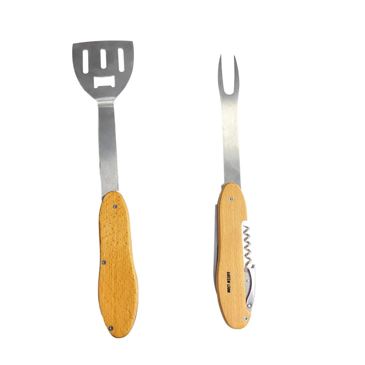 Green Lion Multifunction 5 in 1 BBQ Tool Set