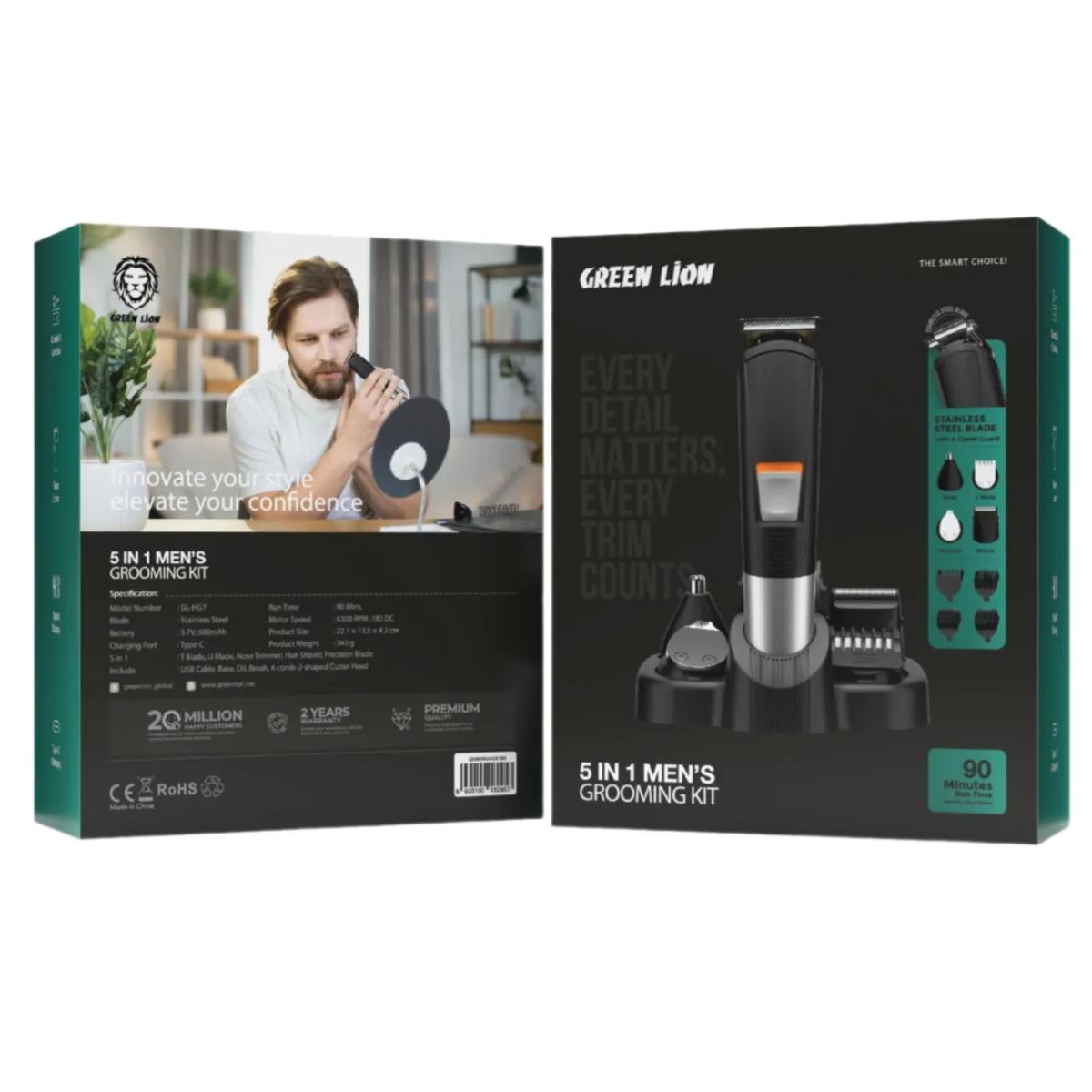 Green Lion Men's Grooming Kit