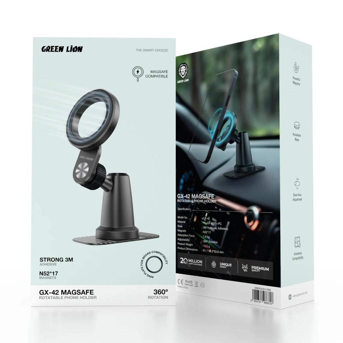 Green Lion GX•42 MagSafe Rotatable Phone Holder
