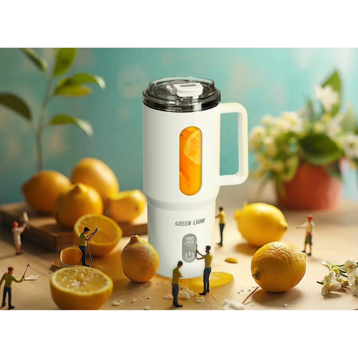 Green Lion 6-Blade Portable Juicer Mug