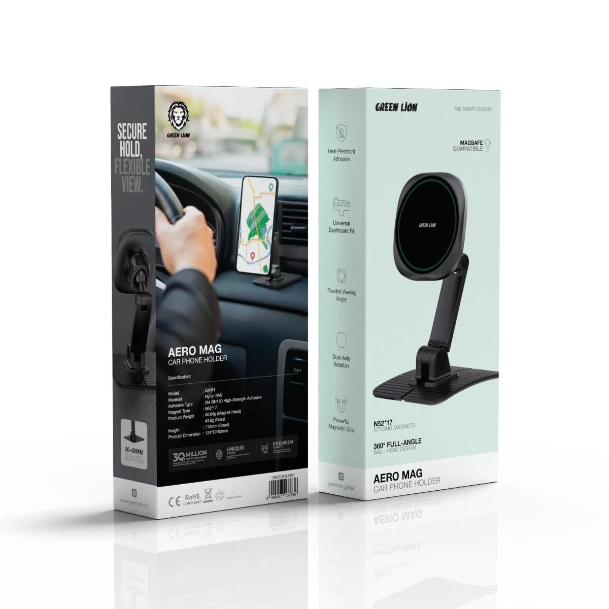 Green Lion AERO MAG Car Phone Holder