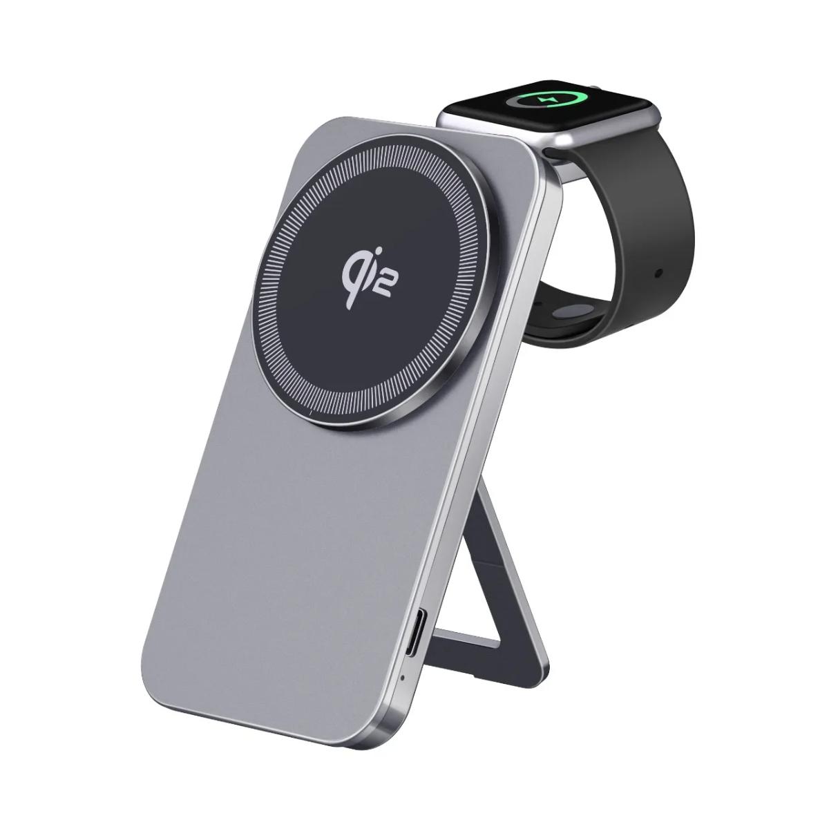 Green Lion Magstand Duo 15W Qi2 Wireless Charging Stand