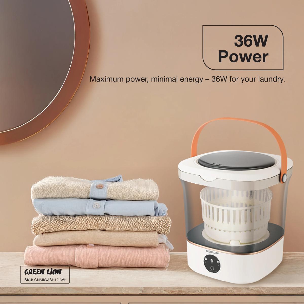 Green Lion Portable 12L Washing Machine