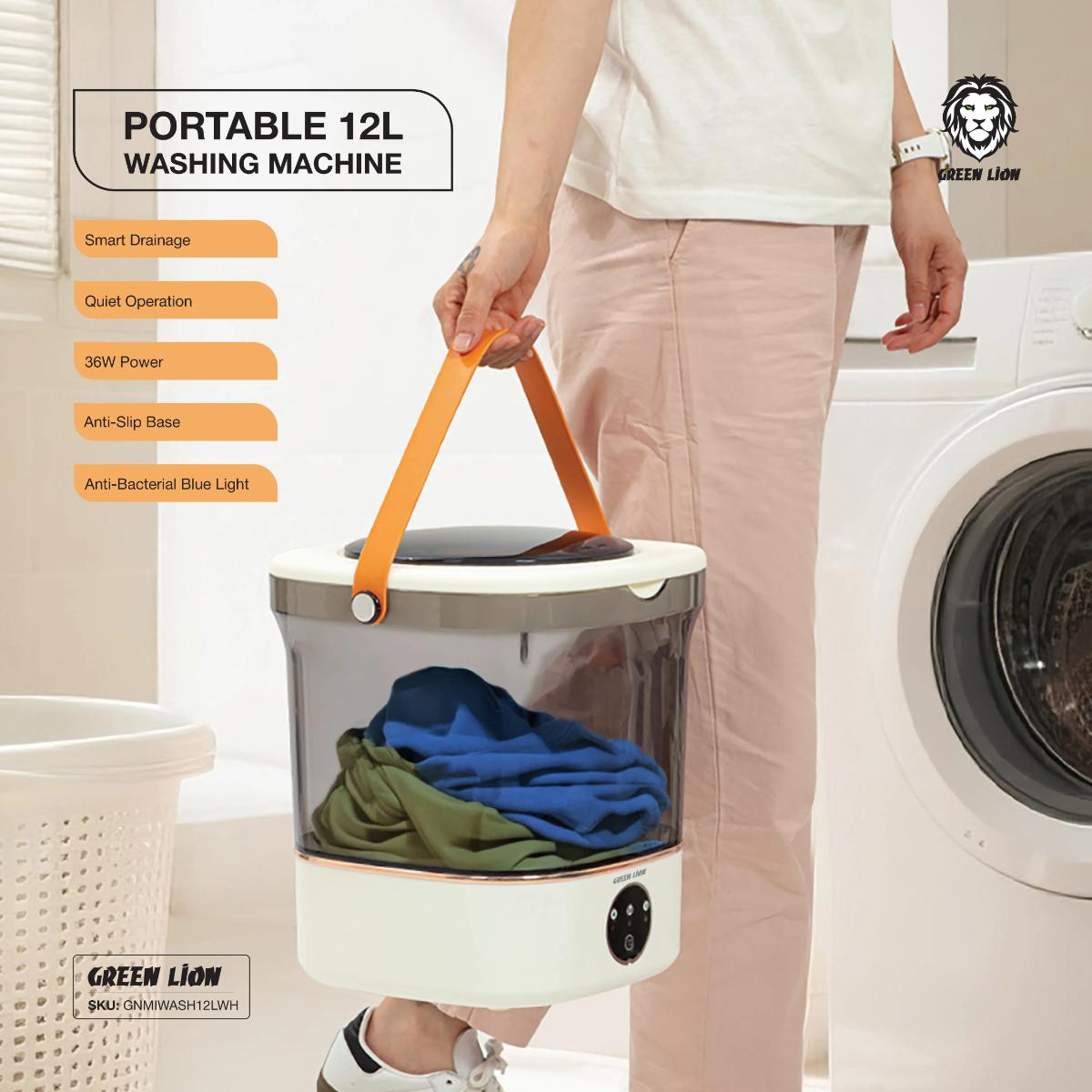 Green Lion Portable 12L Washing Machine