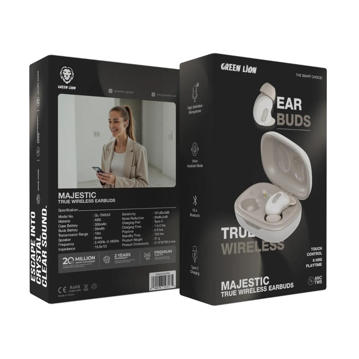 Green Lion Majestic TWS Earbuds