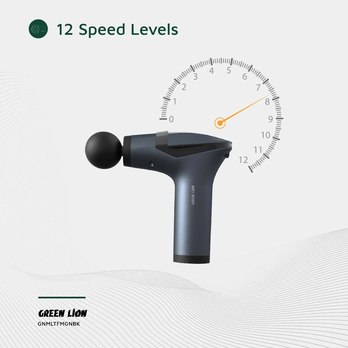 Green Lion Multifunctional Massage Gun GMG•05