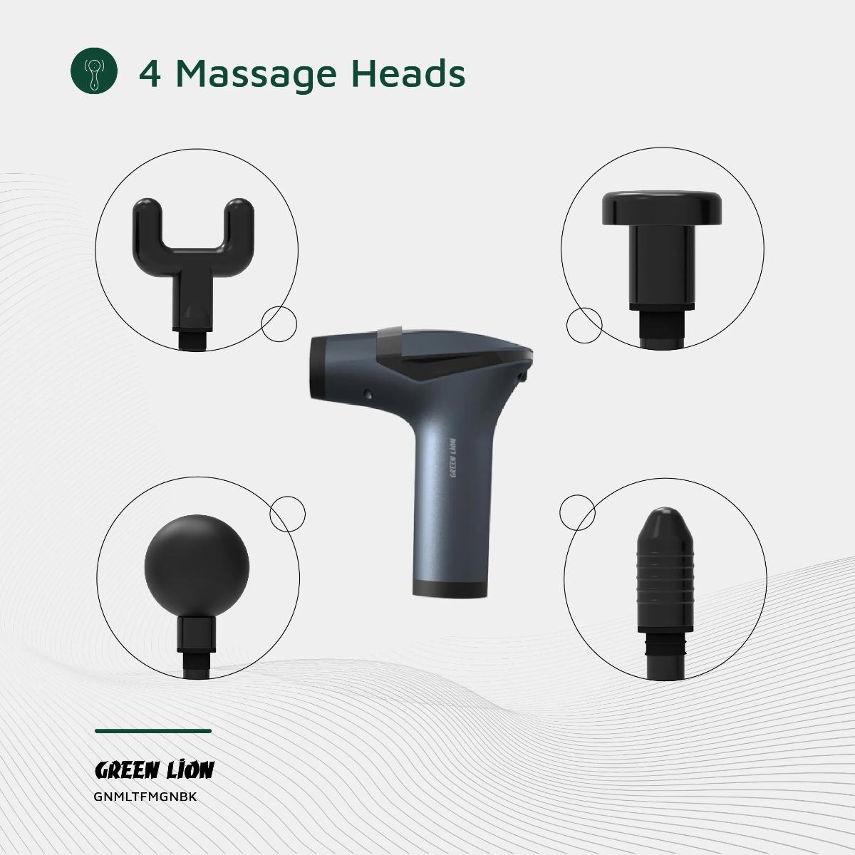 Green Lion Multifunctional Massage Gun GMG•05