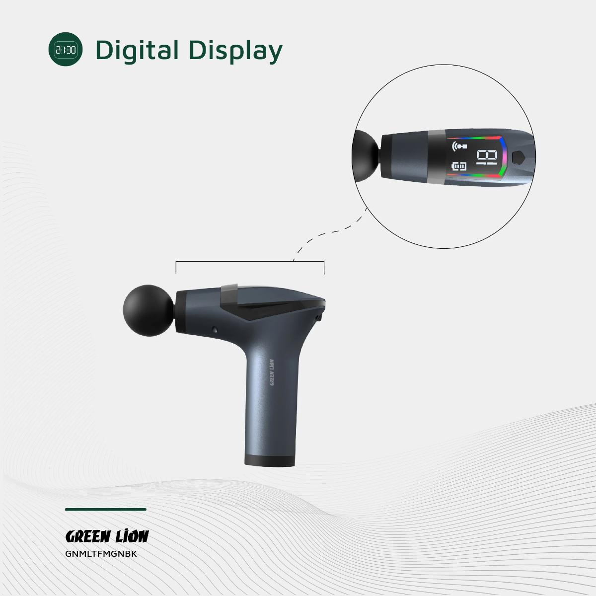 Green Lion Multifunctional Massage Gun GMG•05