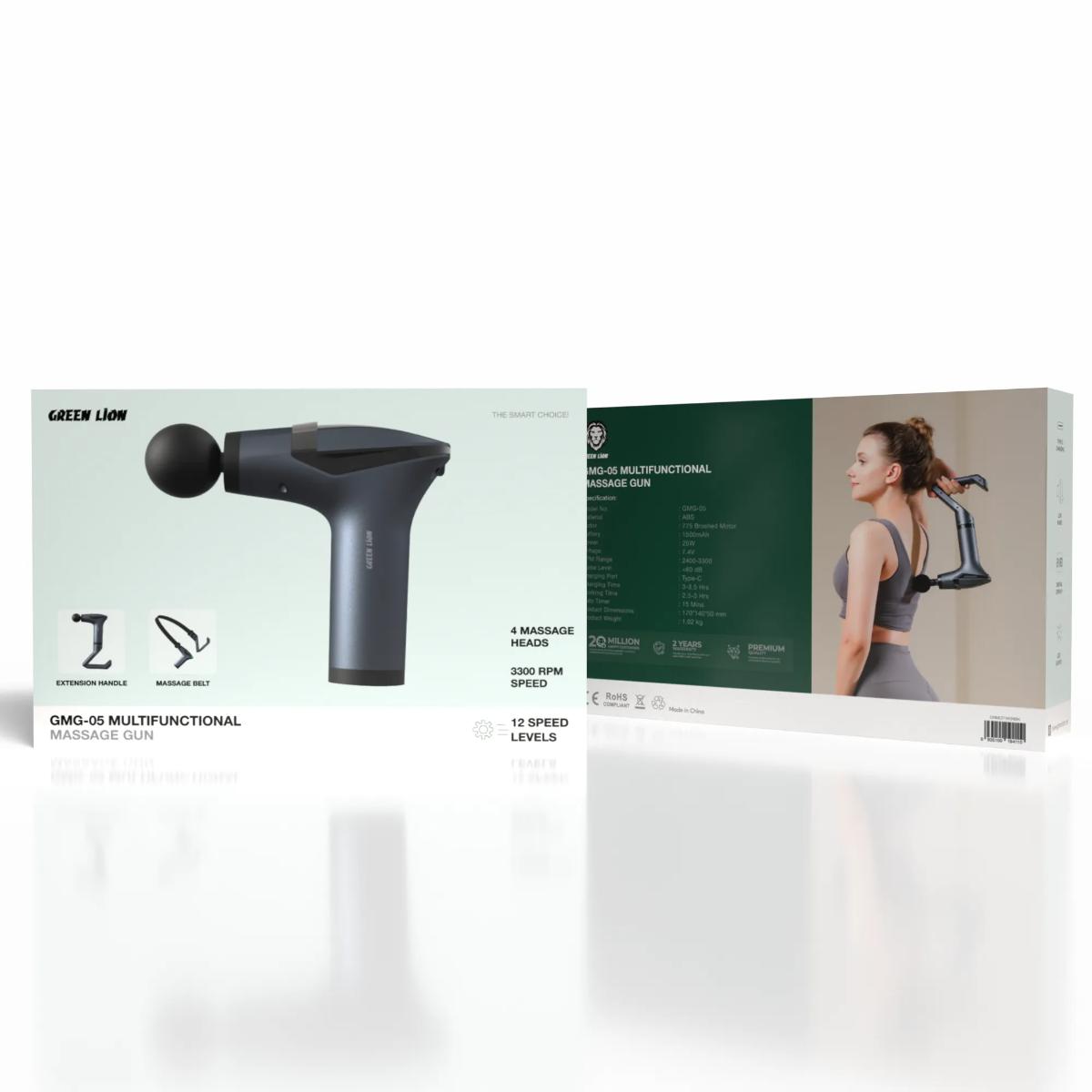 Green Lion Multifunctional Massage Gun GMG•05