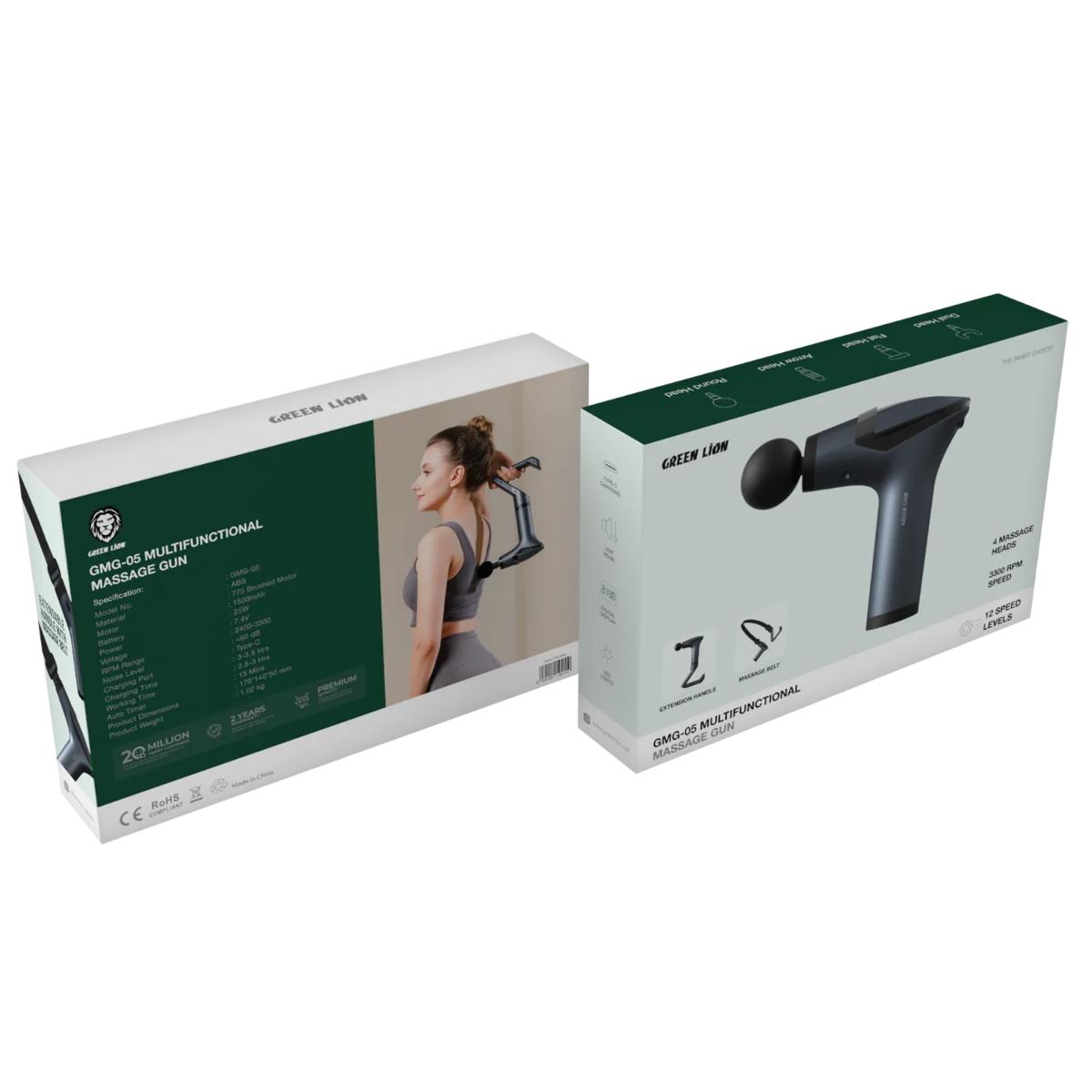 Green Lion Multifunctional Massage Gun GMG•05
