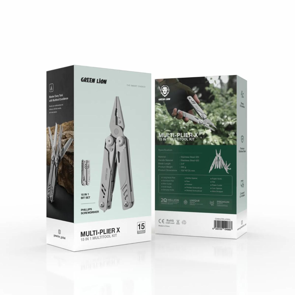 Green Lion Multi•Plier X 15 In 1