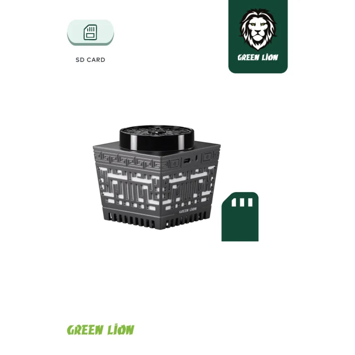 Green Lion Moon Bakhour Quran Speaker