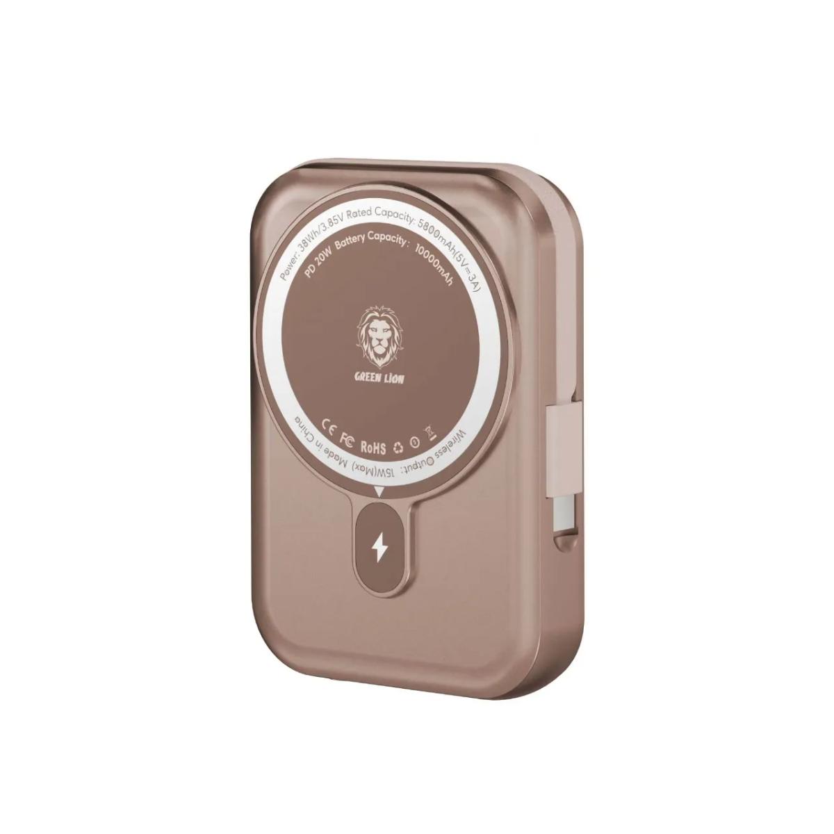 Green Lion 10000mAh Monaco MagSafe Power Bank