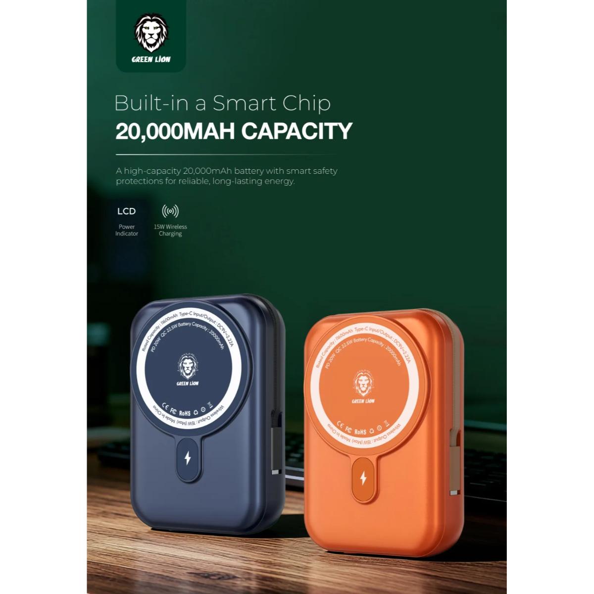 Green Lion Monaco 20000mAh MagSafe Power Bank