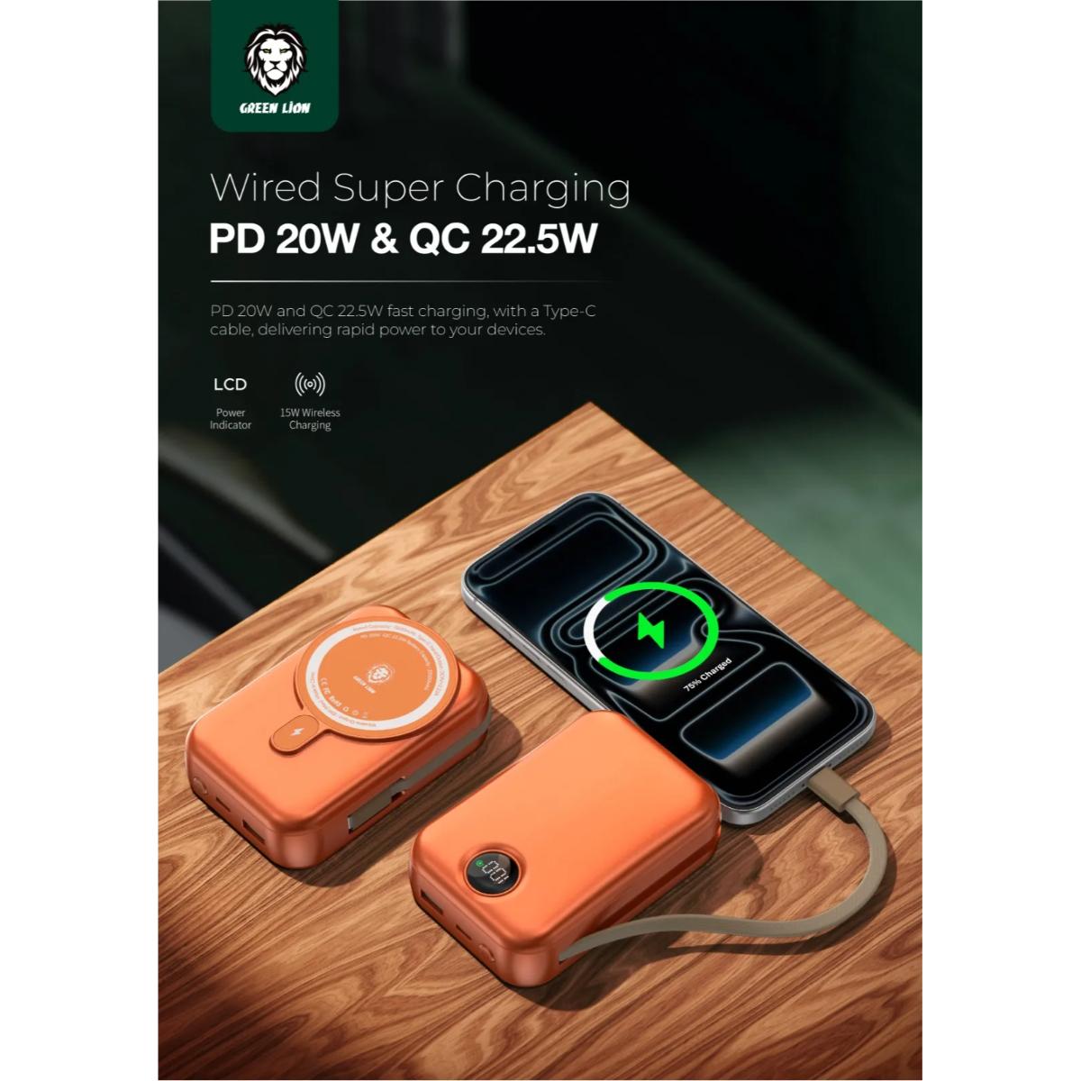 Green Lion Monaco 20000mAh MagSafe Power Bank