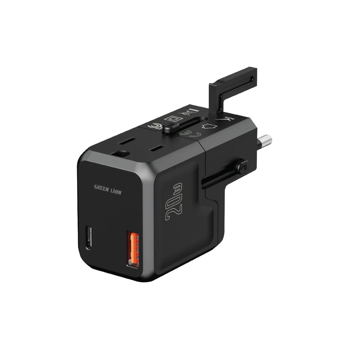 Green Lion Mini 20W PD Universal Travel Adapter