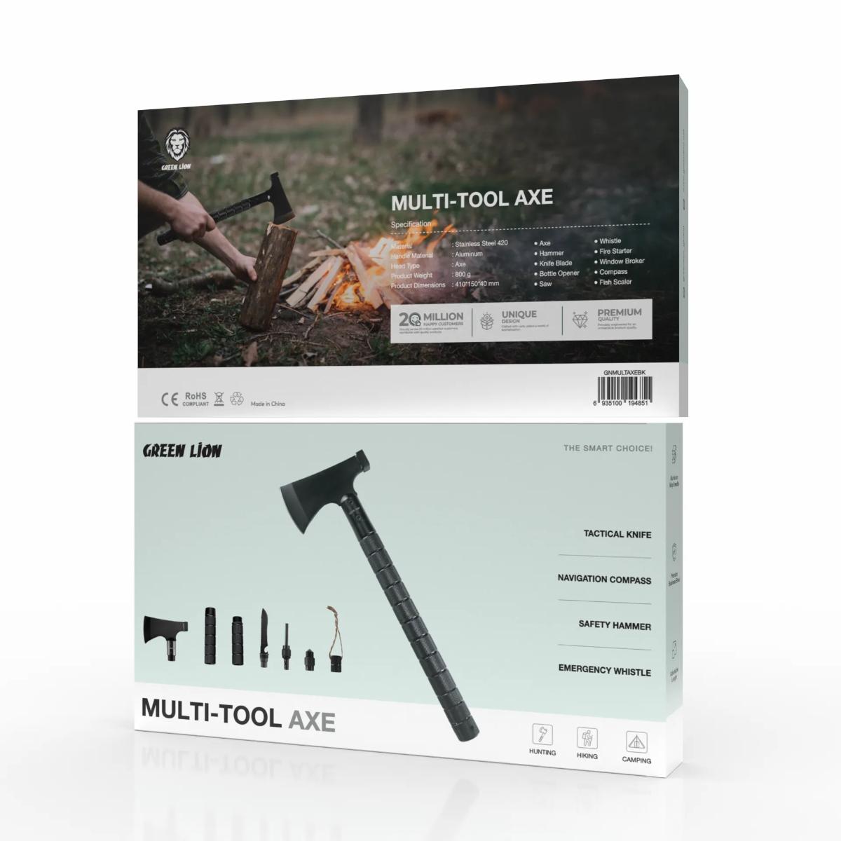 Green Lion Multi•Tool Axe
