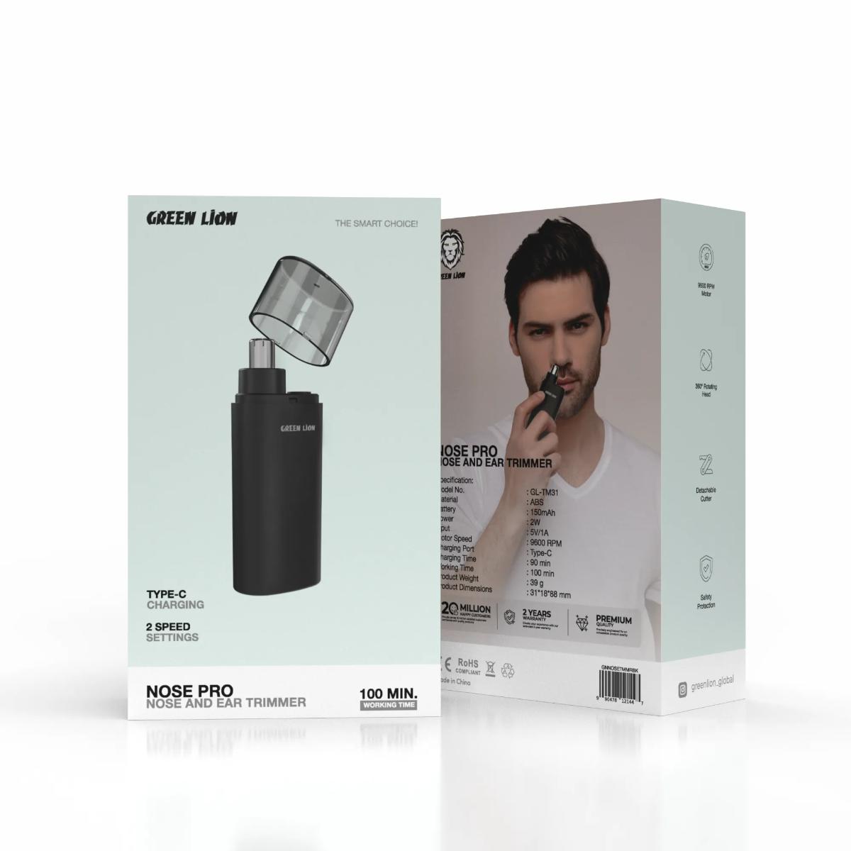 Green Lion Nose Pro Nose and Ear Trimmer