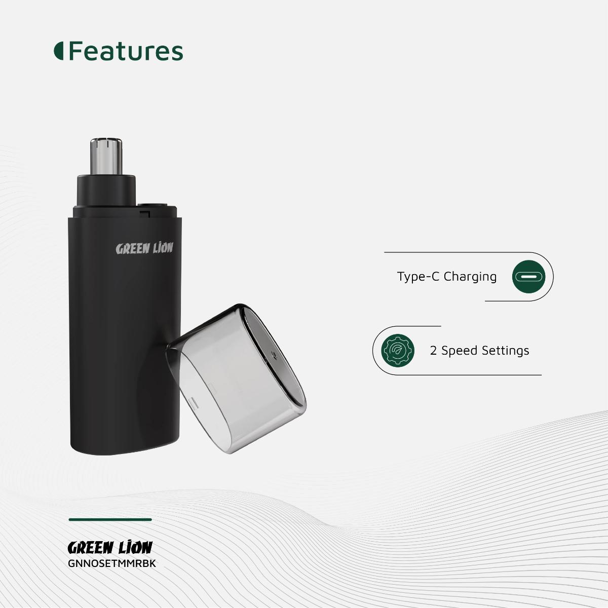 Green Lion Nose Pro Nose and Ear Trimmer