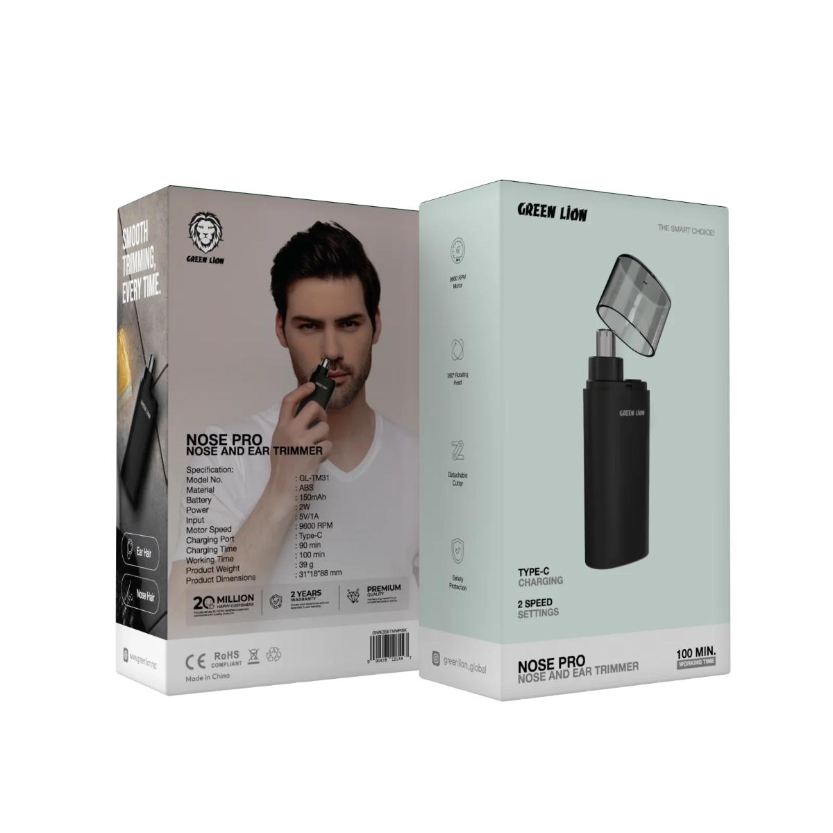 Green Lion Nose Pro Nose and Ear Trimmer