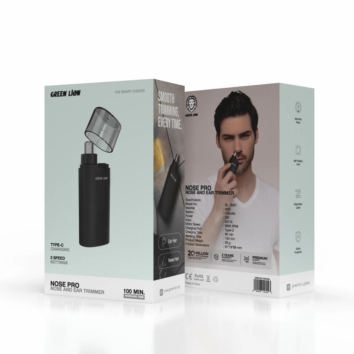 Green Lion Nose Pro Nose and Ear Trimmer