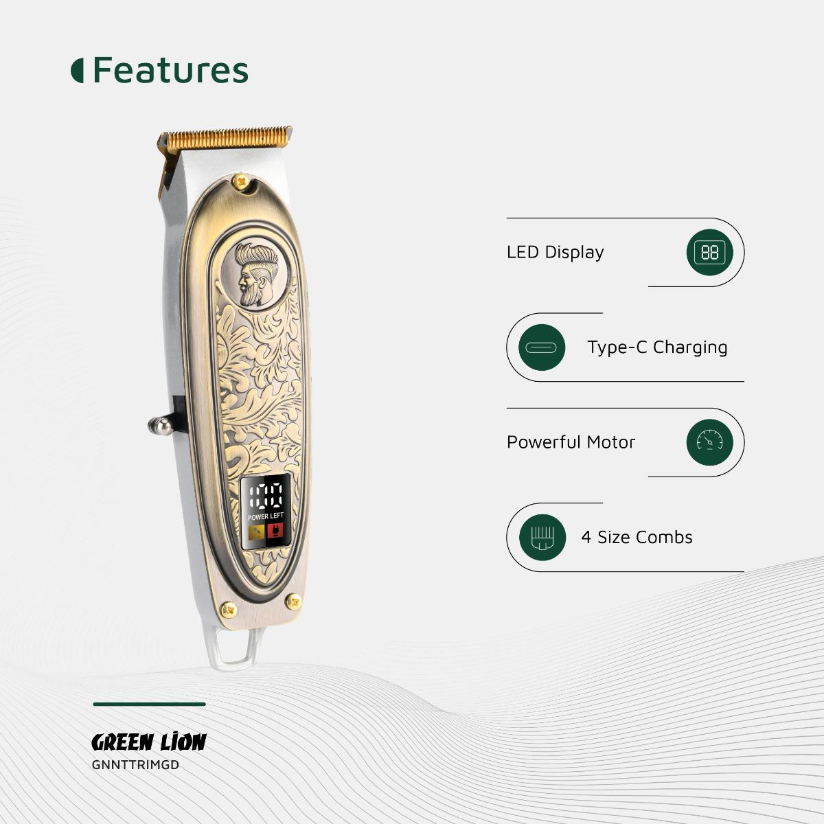 Green Lion Gentleman Hair Trimmer