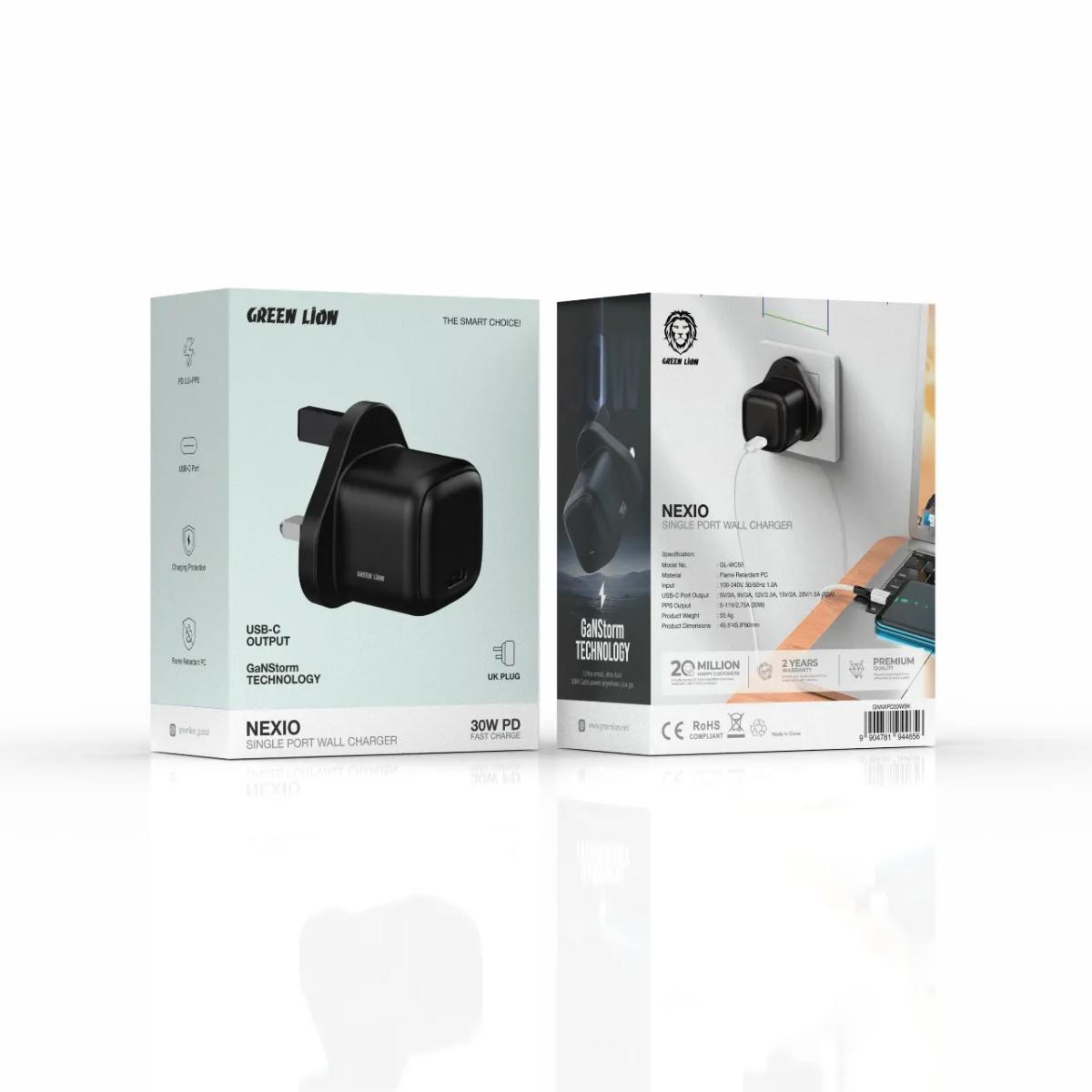 Green Lion Nexio 30W USB-C Power Adapter