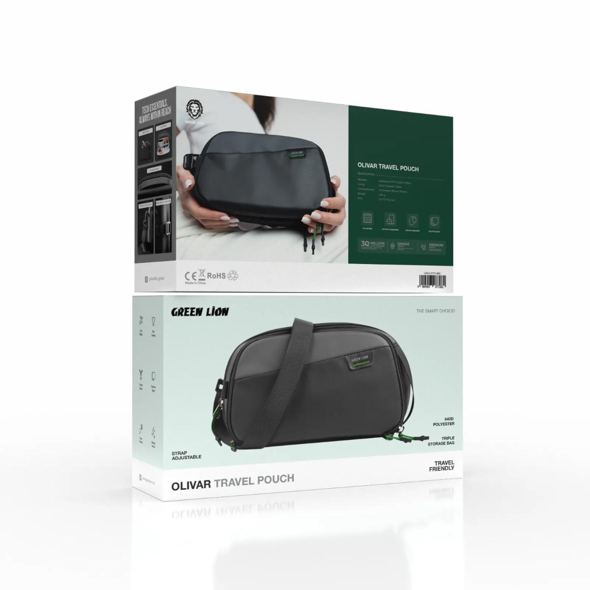 Green Lion Olivar Travel Pouch