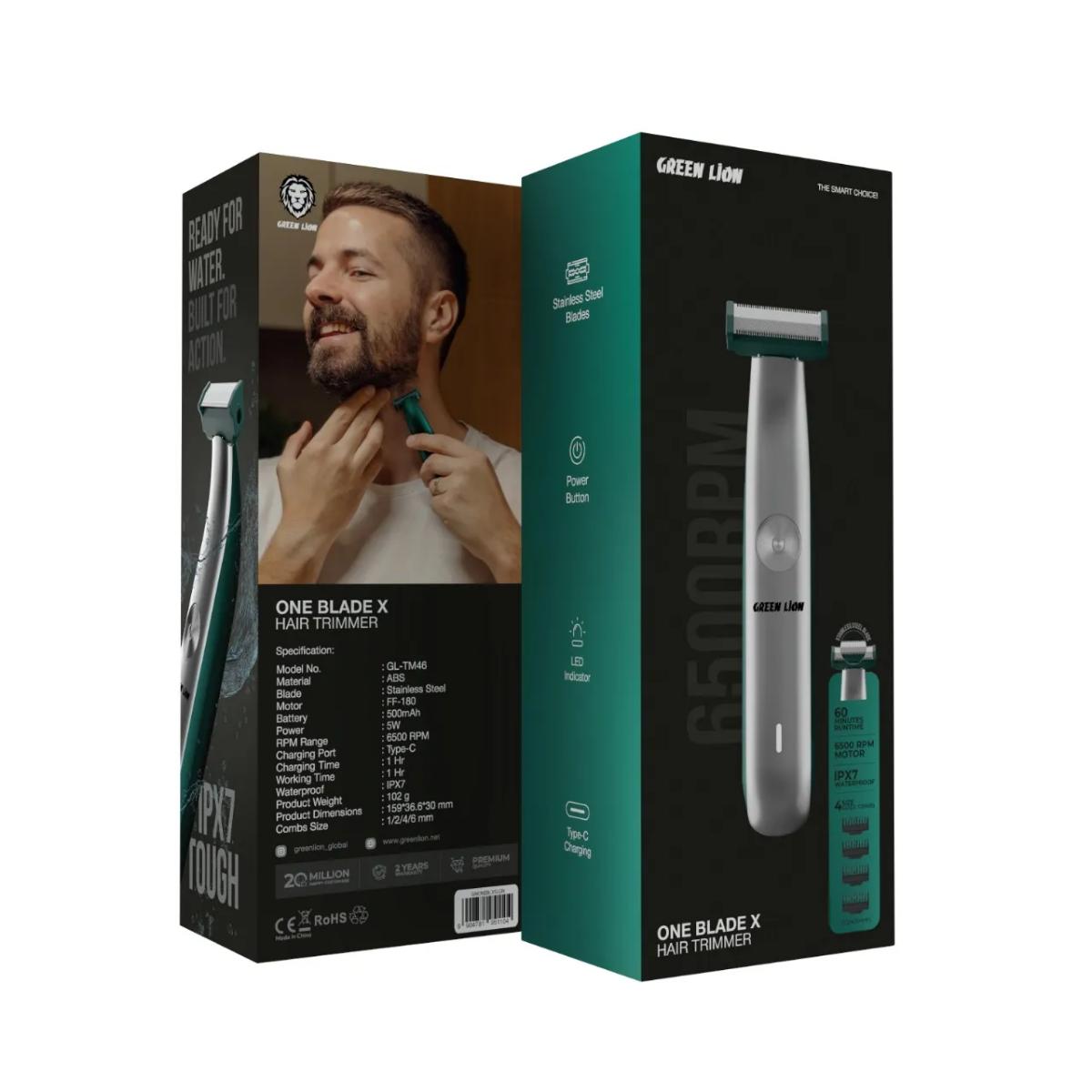Green Lion One Blade X Hair Trimmer