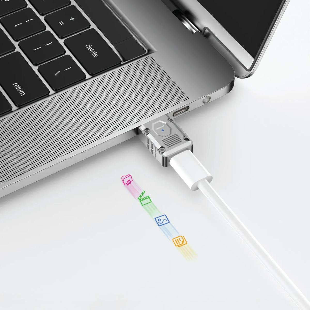 Green Lion OTG Adapter USB•A to USB•C 120W