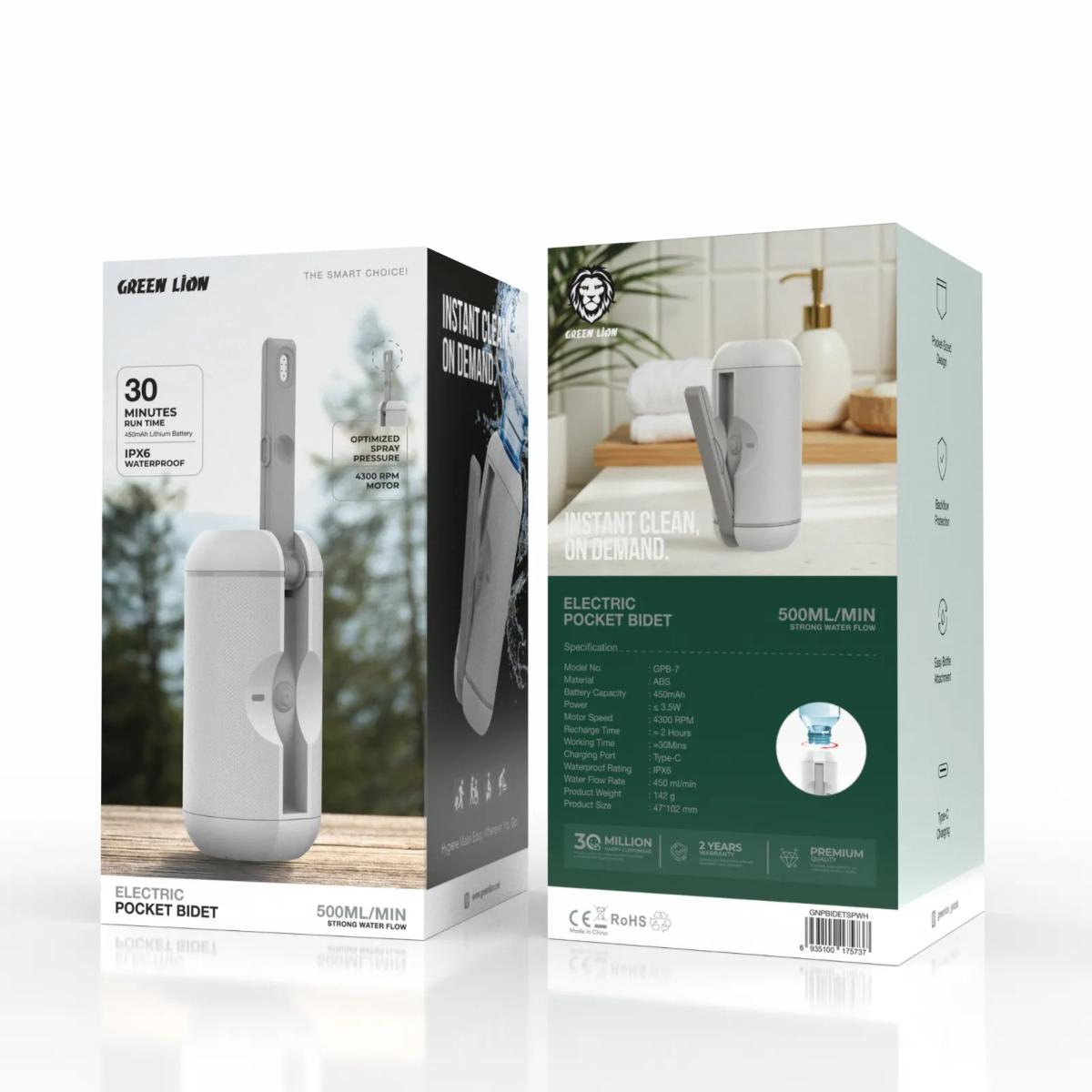 Green Lion Electric Pocket Bidet