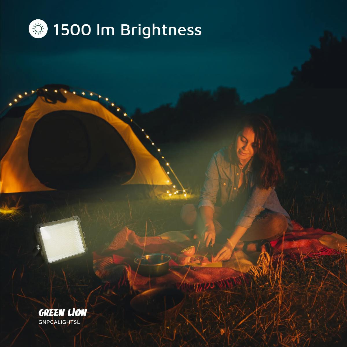 Green Lion Solar Camping Light 7200mAh