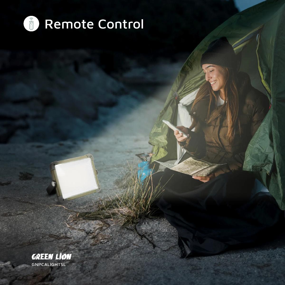 Green Lion Solar Camping Light 7200mAh