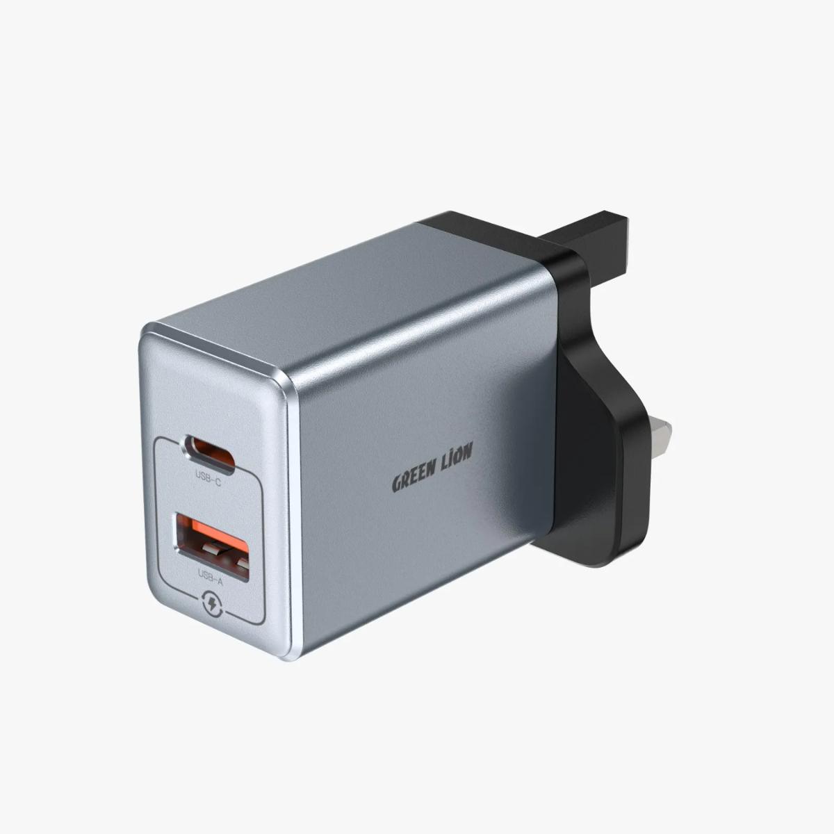 Green Lion Premium Series UK Plug Wall Charger PD 20W