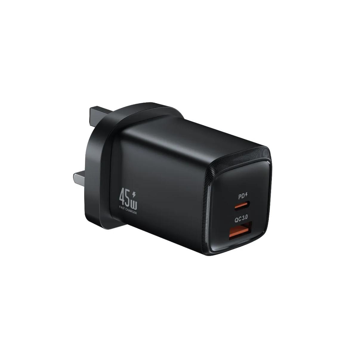 Green Lion G•Charge 45W Dual Port PD & QC Wall Charger