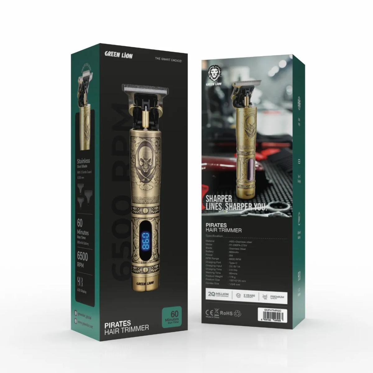 Green Lion Pirates Hair Trimmer