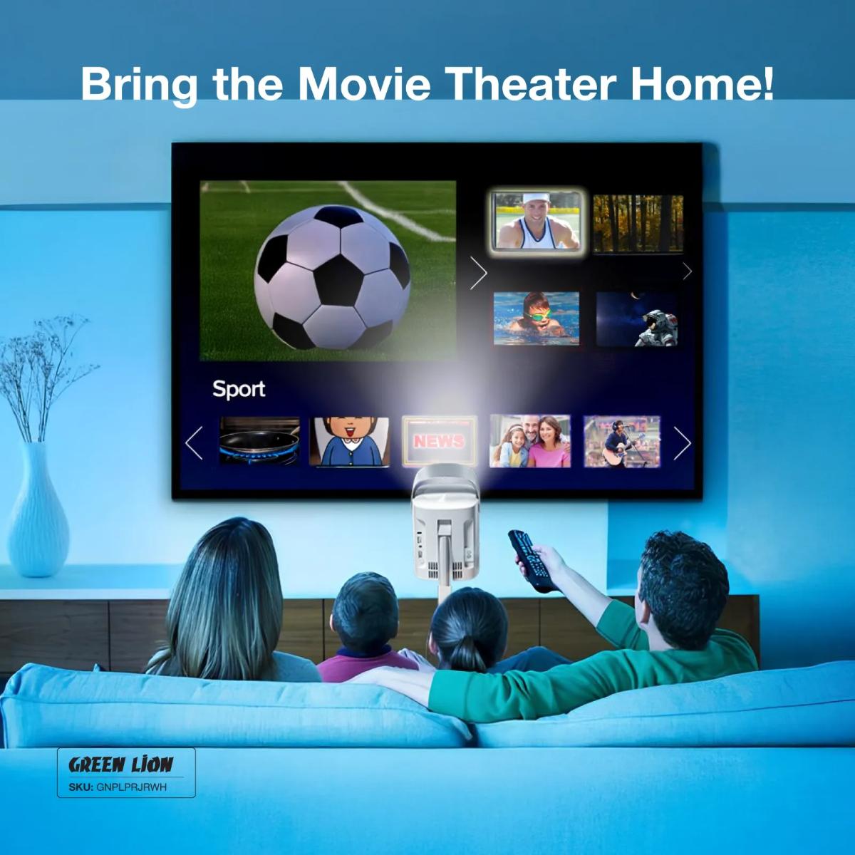 Green Lion Pluto 4K Portable Projector