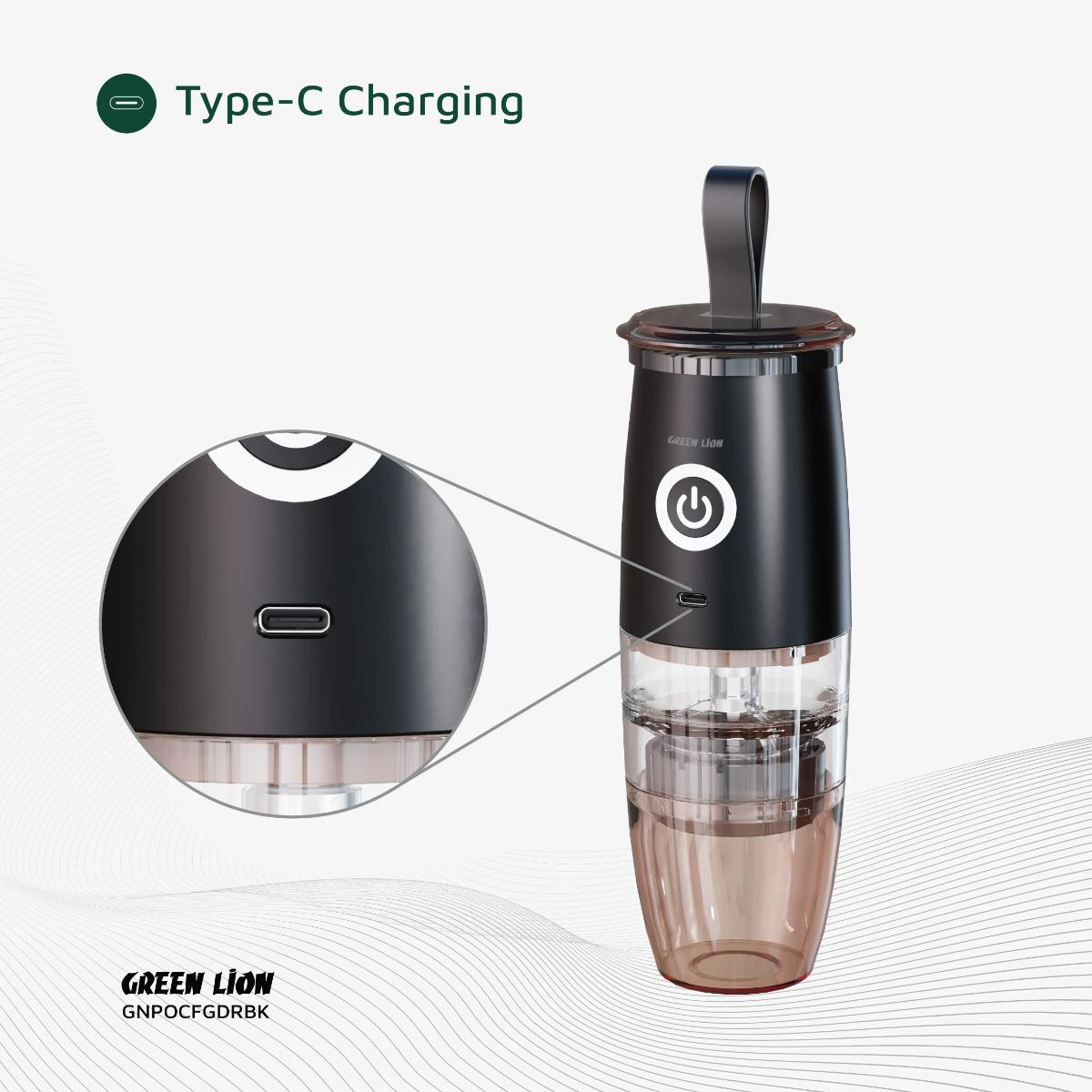 Green Lion Portable Coffee Grinder