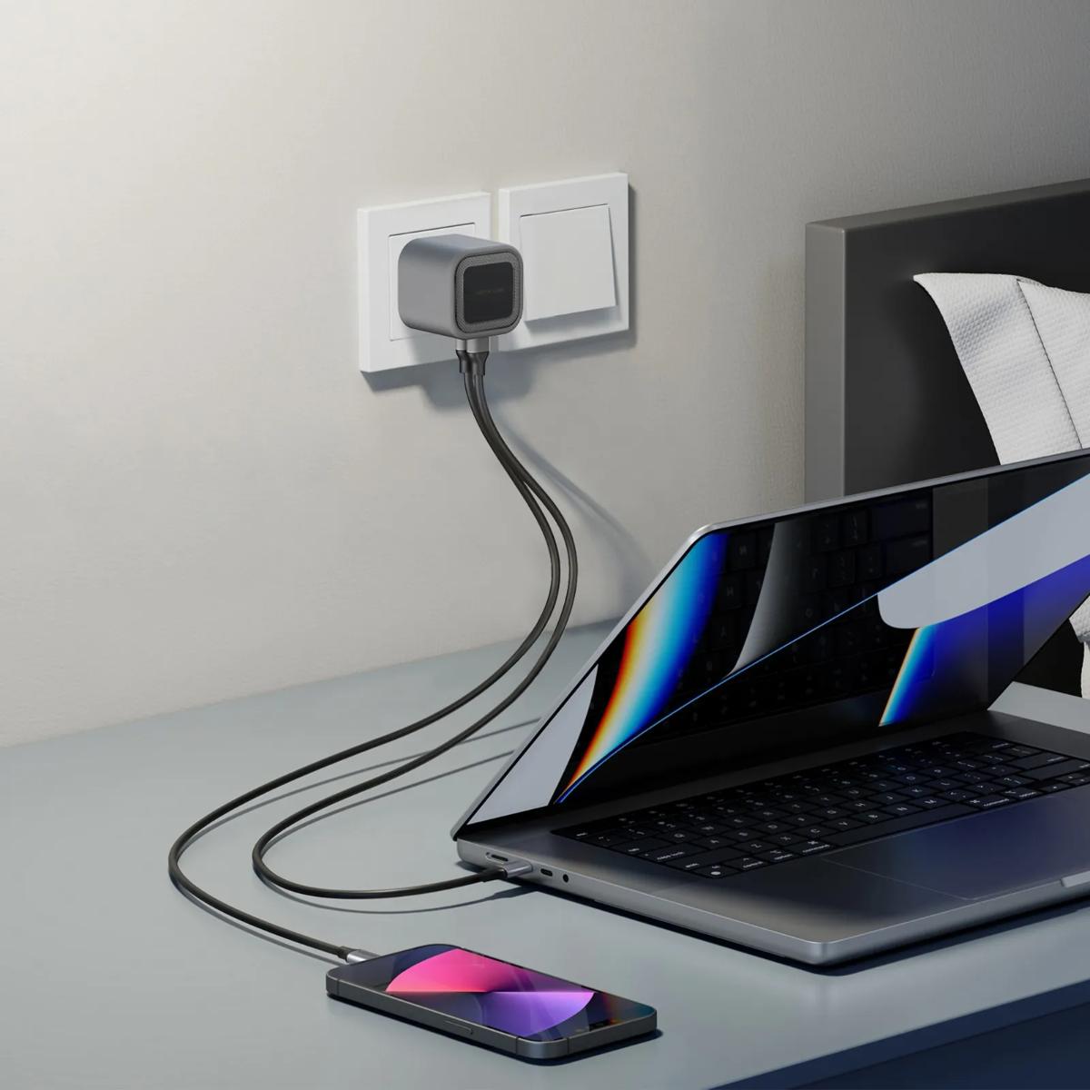 Green Lion Premium 35W GaN Dual-Port Wall Charger