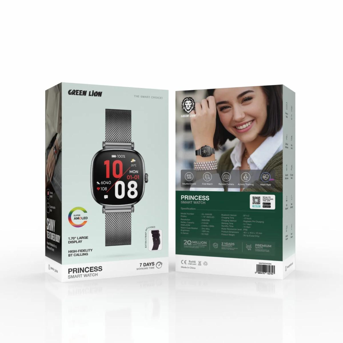 Green Lion Princess Smart Watch