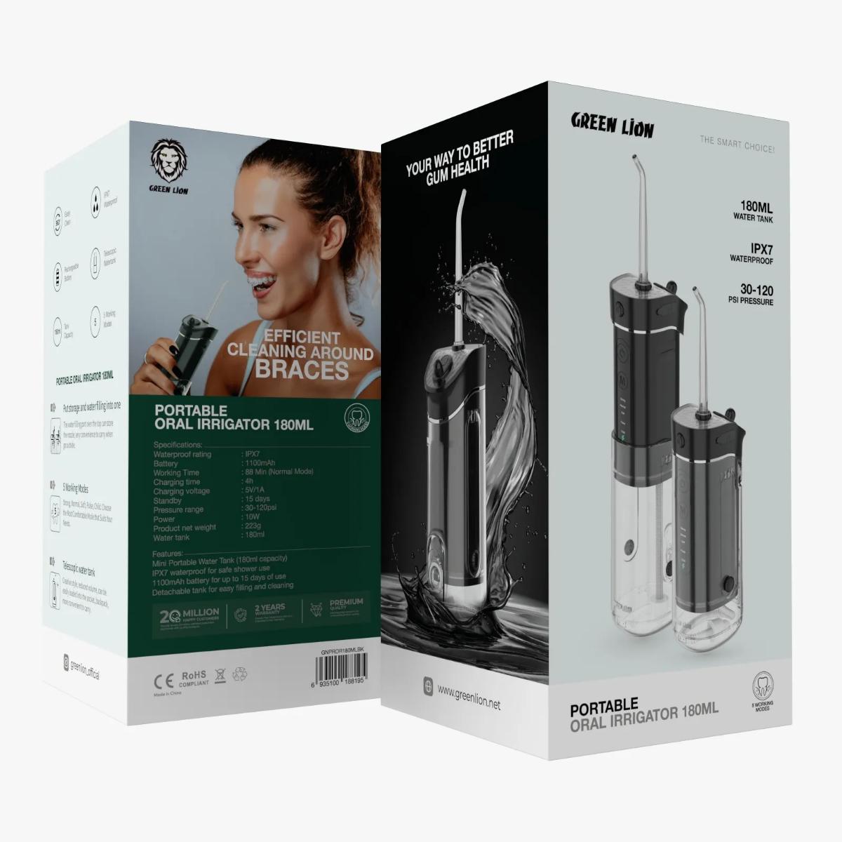 Green Lion Portable Oral Irrigator 180ML