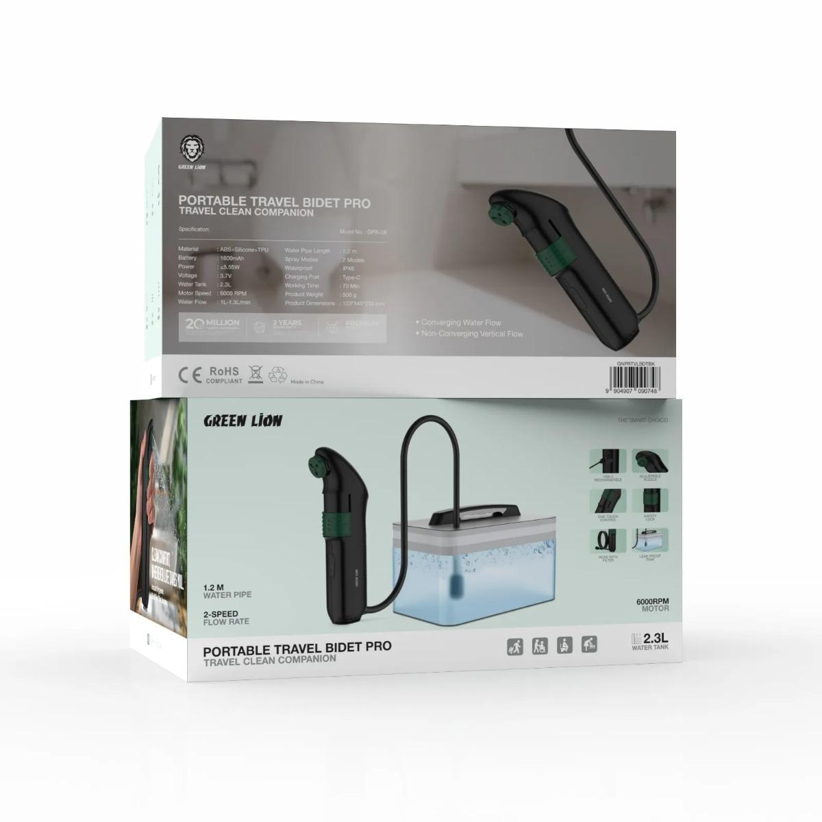 Green Lion Portable Travel Bidet Pro