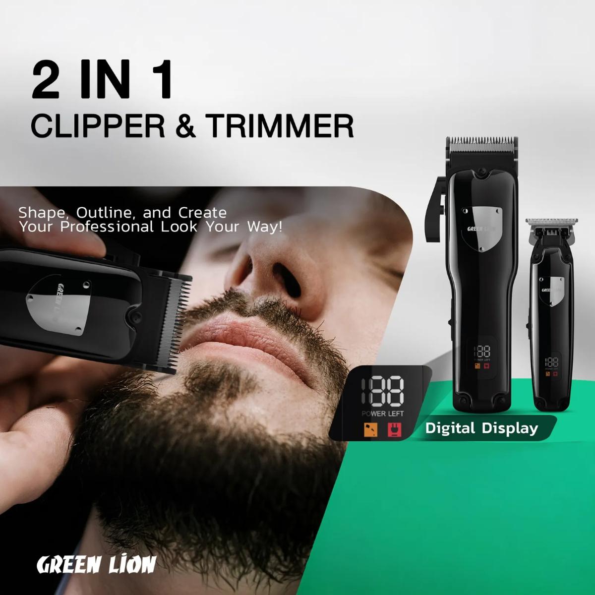 Green Lion Pro Trim Duo Hair Clipper