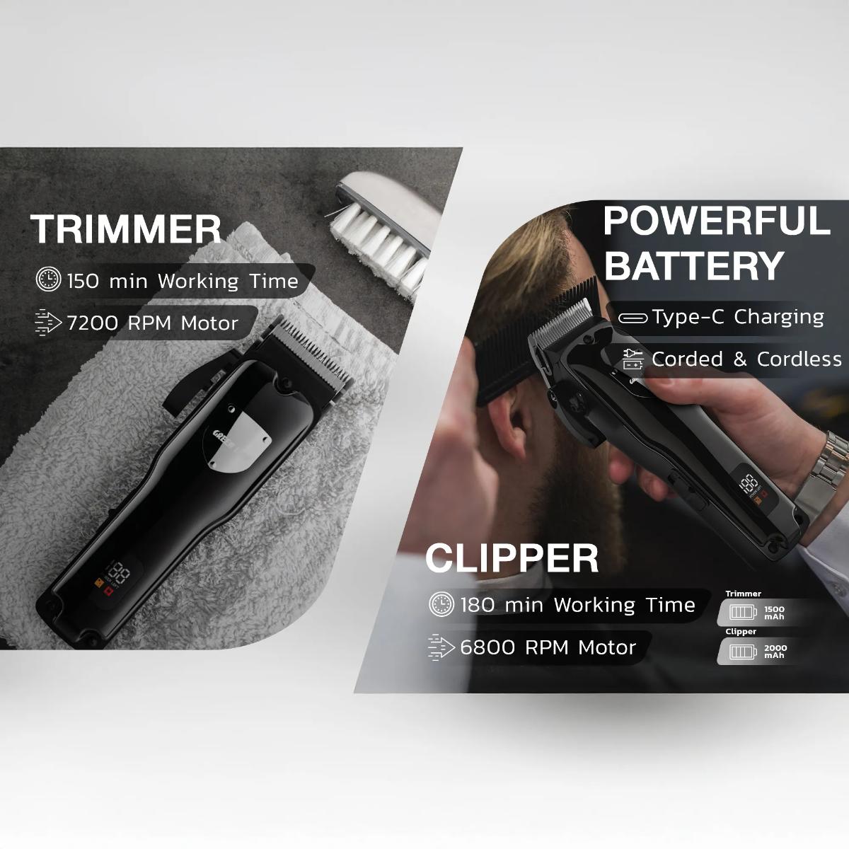 Green Lion Pro Trim Duo Hair Clipper
