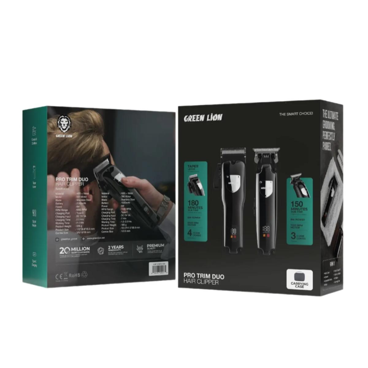 Green Lion Pro Trim Duo Hair Clipper