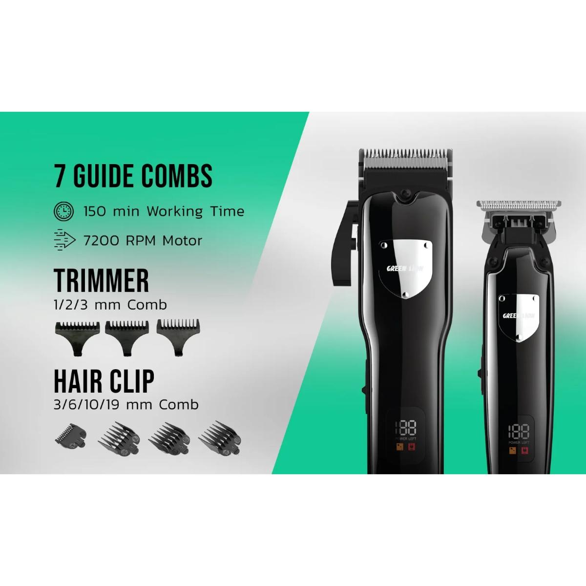 Green Lion Pro Trim Duo Hair Clipper