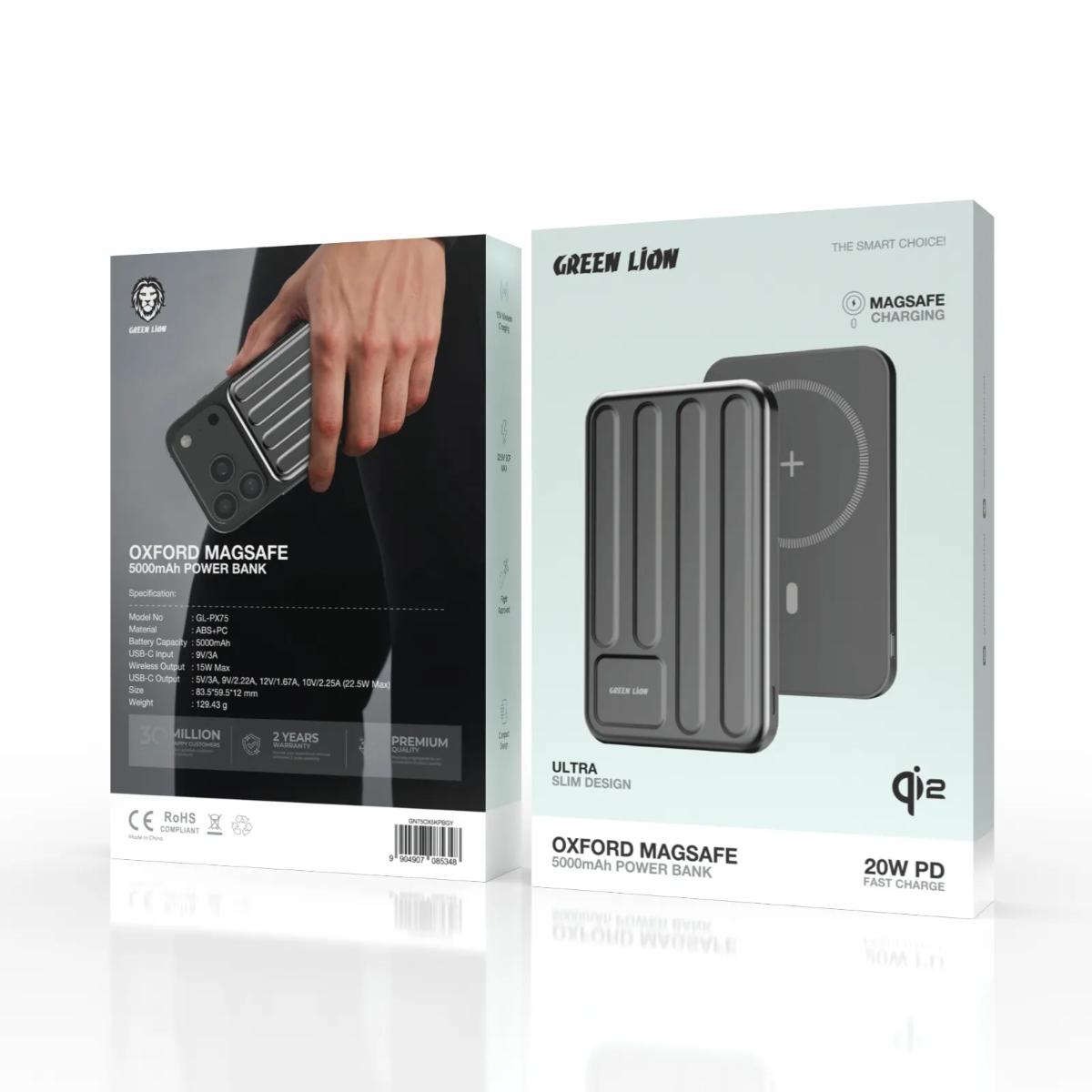 Green Lion Oxford MagSafe Power Bank